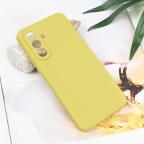 Maska Torbica Teracell Soft Velvet za Samsung A366B Galaxy A36 5G zuta cena 1000 din slika