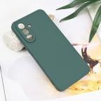 Maska Torbica Teracell Soft Velvet za Samsung A566B Galaxy A56 5G tamno zelena cena 1000 din slika