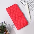 Maska Torbica Wallet Romb za Samsung A556B Galaxy A55 5G crvena slika 5