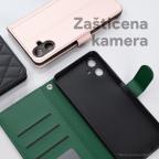 Maska Torbica Wallet Romb za Xiaomi Redmi Note 13 4G (EU) crna slika 2