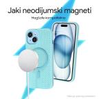 Maska Torbica Magsafe Crystal Glow za iPhone 15 Pro Max 6.7 roze slika 3