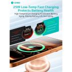 Wireless punjac magnetic Coteci iH-150 Qi2.2 25W beli slika 3
