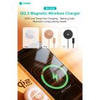 Wireless punjac magnetic Coteci iH-150 Qi2.2 25W beli slika 4