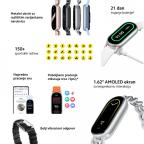 Pametni Sat Xiaomi Mi Smart Band 9 sivi slika 4