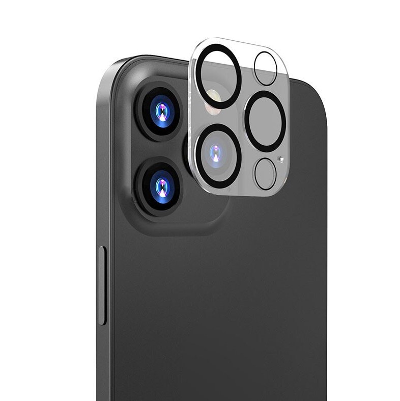 Zastita kamere 3D Full Cover za iPhone 14  Pro 6.1 transparent cena 2000 din slika