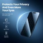 Zastitno staklo Tempered glass Nillkin Guardian Privacy za iPhone 17 Pro 6.3 (sa kalupom) slika 6