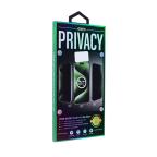 Zastitno staklo Tempered Glass Privacy 2.5D full glue za iPhone 16 Pro/17 6.3 crna slika 3