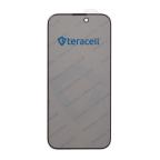 Zastitno staklo Tempered Glass Privacy Teracell Titan 2.5D za iPhone 14 Pro Max 6.7 crni slika 2