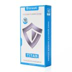 Zastitno staklo Tempered glass Teracell Titan 2.5D 10u1 za Samsung A145R/A146B Galaxy A14 4G/5G crni cena 3000 din slika