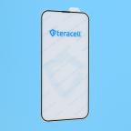 Zastitno staklo Tempered glass Teracell Titan 2.5D za iPhone 13/13 Pro/14/16e/17e 6.1 crni slika 2