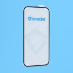 Zastitno staklo Tempered glass Teracell Titan 2.5D za iPhone 15/16 6.1 crni slika 2