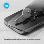 Zastitno staklo Tempered glass Teracell Titan 2.5D za iPhone 15 Pro Max 6.7 crni slika 5
