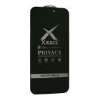 Zastitno staklo Tempered glass X mart 9D Privacy za iPhone 16 Plus 6.7 slika 3